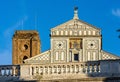 San Miniato al Monte St. Minias on the Mountain basilica in Florence, Italy Royalty Free Stock Photo