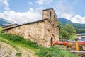 San Miquel church of Prats - Andorra Royalty Free Stock Photo