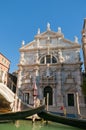 San Moise church located at Venice, Italy Royalty Free Stock Photo