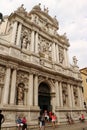 San Moise church in Venice, Italy