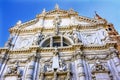 San Moise Profeta Church Baroque Facade Venice Italy