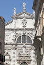 San Moises Church, Venice, Venetia, Italy Royalty Free Stock Photo