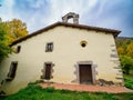 San Nazari de la Vola chapel, Catalonia, Spain Royalty Free Stock Photo