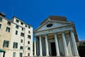 San Nicola da Tolentino church, Facade on Campo dei Tolentini, Venice, Italy