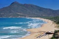 San Nicolao beach at Buggerru, Sardinia, Italy Royalty Free Stock Photo