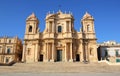 San Nicolo Cathedral in Noto Royalty Free Stock Photo