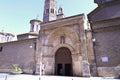 San Pablo church facade in Saragossa