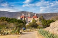 San Pablo Church In Mitla, Oaxaca, Mexico. Royalty Free Stock Photo