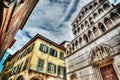 San Paolo a Ripa d'Arno church under a dramatic sky