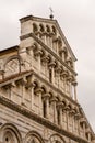 San Paolo a Ripa d`Arno Duomo vecchio, Pisa, Tuscany, Italy: architectural detail