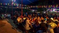 A community meal at the Calenda San Pedro in Oaxaca.