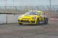 American Tanner Foust driver during Red Bull GRC Global Rallycross Royalty Free Stock Photo