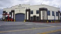 Historic Berth 181 warehouse terminal building at the Port of Los Angeles, San Pedro, California