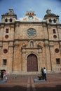 San Pedro Claver Church, Cartagena, Colombia Royalty Free Stock Photo