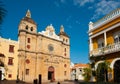 San Pedro Claver church, Cartagena de Indias, Colombia. Royalty Free Stock Photo