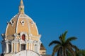 San Pedro Claver Church dome Cartagena Royalty Free Stock Photo