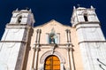 San Pedro de Alcantara Church in Cabanaconde, Peru