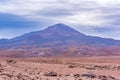 Arid valley in Atacama desert