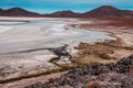 San Pedro de Atacama desert lake Royalty Free Stock Photo