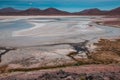 San Pedro de Atacama desert lake Royalty Free Stock Photo