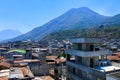 San Pedro de la Laguna village and volcano views from the hotel