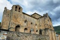 San Pedro Siresa romanesque monastery church in Siresa village, Huesca province, Spain