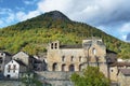 San Pedro Siresa romanesque monastery church in Siresa village, Huesca province, Spain