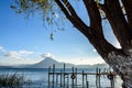 San Pedro volcano, Lake Atitlan, Guatemala Royalty Free Stock Photo