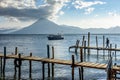 San Pedro volcano, Lake Atitlan, Guatemala Royalty Free Stock Photo
