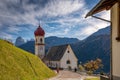 San Pietro di Laion, Bolzano, Italy. The Church.