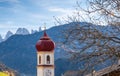 San Pietro di Laion, Bolzano, Italy. The Church.