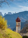 San Pietro di Laion, Bolzano, Italy. The Church.