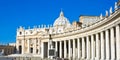 San Pietro in Vaticano Royalty Free Stock Photo