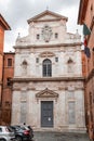 San Raimondo al Refugio is a Baroque style, Roman Catholic church located in the Terzo of Camollia of Siena, Tuscany, Italy Royalty Free Stock Photo