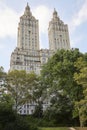 The San Remo building facade near Central Park in New York Royalty Free Stock Photo