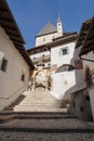 San Romedio Sanctuary, Trentino, Italy Royalty Free Stock Photo