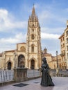 The San Salvador Cathedral in Oviedo