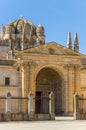 San Salvador Cathedral in Zamora, Castilla y Leon. Spain. Royalty Free Stock Photo