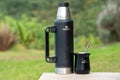 Typical Mate Stanley Infusion taken in Argentina, Uruguay, Paraguay and Brazil accompanied by the Stanley Thermos in the