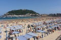 San Sebastian Concha Beach Royalty Free Stock Photo