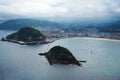 San Sebastian Donostia, Basque country, Spain. Royalty Free Stock Photo