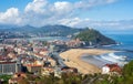 San Sebastian - Donostia city, Spain Royalty Free Stock Photo