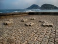 San Sebastian Donostia Seaside Viewpoint in North Spain City Royalty Free Stock Photo