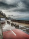 San Sebastian Donostia View in North Spain City Royalty Free Stock Photo