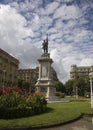 San sebastian - oquendo statue Royalty Free Stock Photo