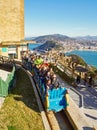 Monte Igueldo Amusement Park. San Sebastian, Basque Country. Spain Royalty Free Stock Photo