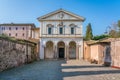 Basilica of San Sebastiano Fuori Le Mura, in Rome, Italy.