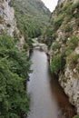 San Severino - Fiume Mingardo nella Gola del Diavolo