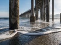 San Simeon Pier Royalty Free Stock Photo