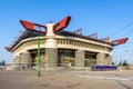 San Siro football stadium in Milan, Italy